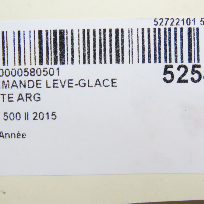 Commande leve-glace porte arrière gauche occasion FIAT 500 L II Phase 1 07-2012->... 735555157 4