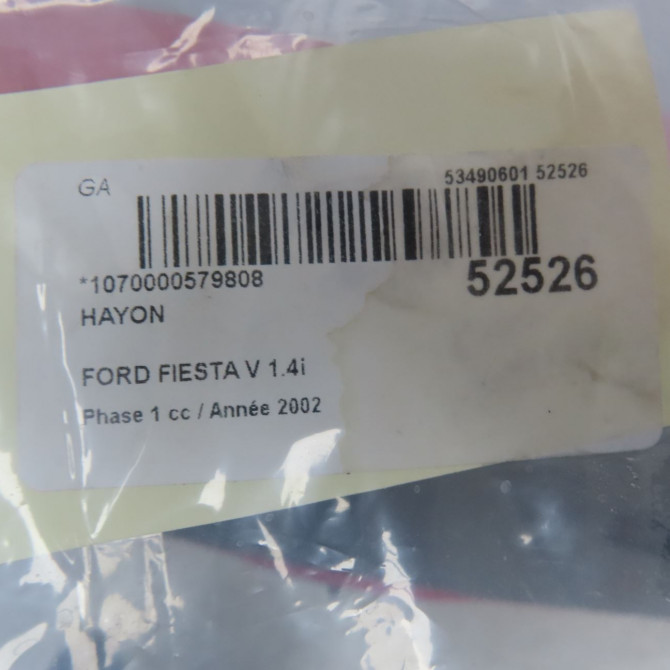 Hayon occasion FORD FIESTA V Phase 1 09-2002->10-2005 1.4i 1541627 5