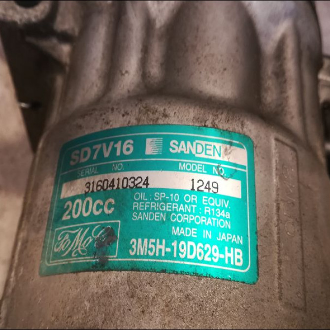 Compresseur air conditionne occasion FORD CMAX I Phase 1 09-2003->03-2007 2.0 TDCI 135ch 1796856 3