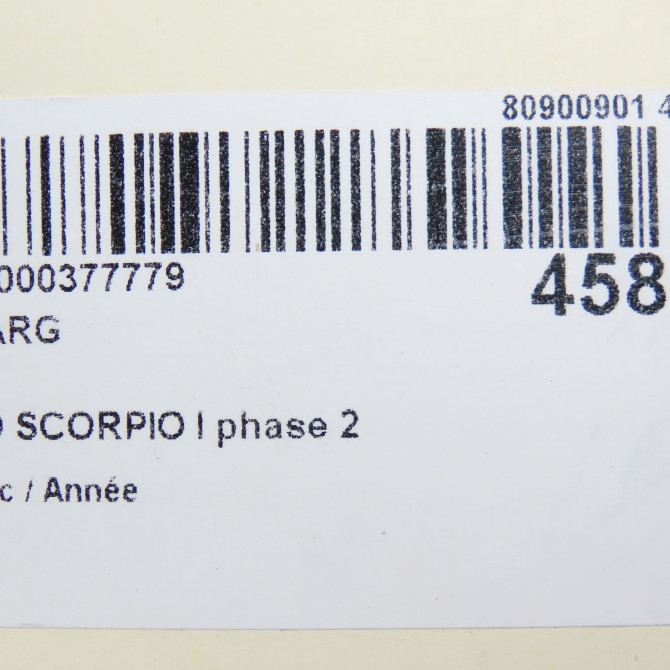 Feu arrière gauche occasion FORD SCORPIO I phase 2 02-1992->09-1994 5