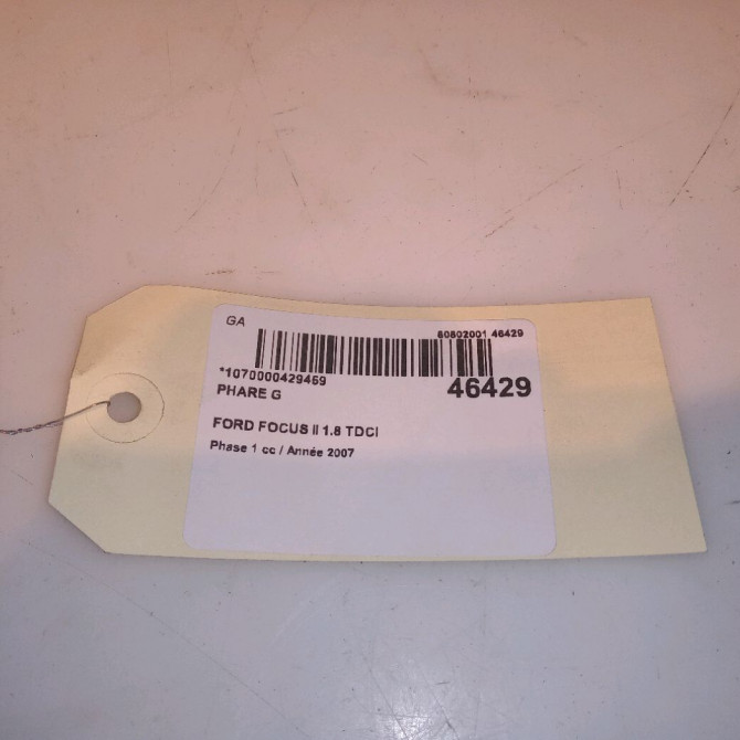 Phare gauche occasion FORD FOCUS II Phase 1 09-2004->12-2007 1.8 TDCI 115ch 1480996 4