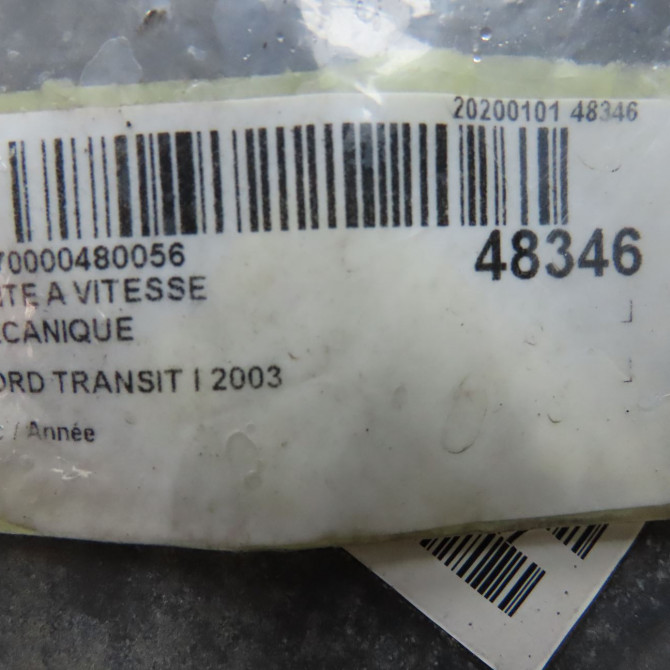 Boîte à vitesse mecanique occasion FORD TRANSIT III Phase 1 08-2000->09-2006 2.0 TD 16v 100ch 1319744 7