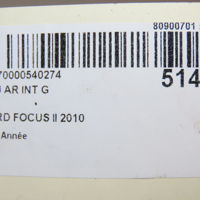 Feu arrière interieur gauche occasion FORD FOCUS II 1704954 5