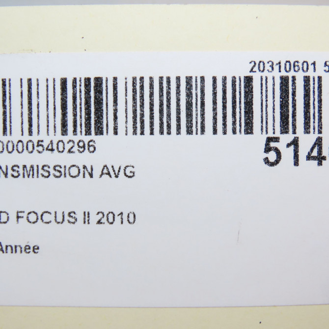 Transmission avant gauche occasion FORD FOCUS II 1475131 7
