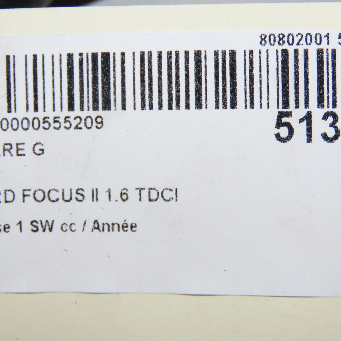 Phare gauche occasion FORD FOCUS II Phase 1 04-1995->04-1999 1.6 TDCI 90ch 1480996 6