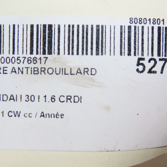 Phare antibrouillard avant gauche occasion HYUNDAI I 30 I Phase 1 04-1995->04-1999 1.6 CRDI 115ch 922012L000 5