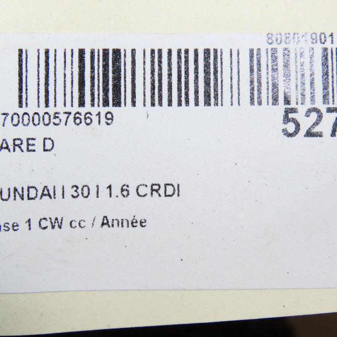 Phare droit occasion HYUNDAI I 30 I Phase 1 04-1995->04-1999 1.6 CRDI 115ch 921042L120 6