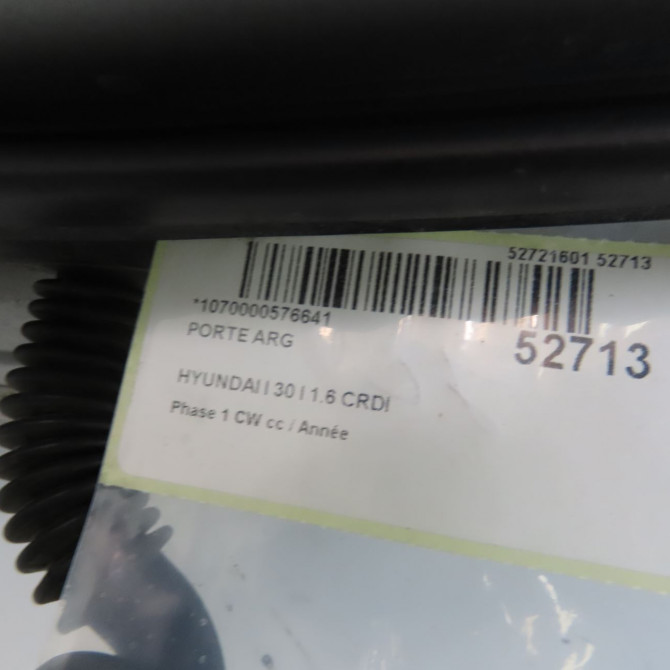 Porte arrière gauche occasion HYUNDAI I 30 I Phase 1 04-1995->04-1999 1.6 CRDI 115ch 770032L210 4
