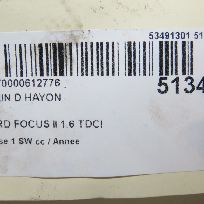 Verin droit hayon occasion FORD FOCUS II Phase 1 04-1995->04-1999 1.6 TDCI 90ch 4