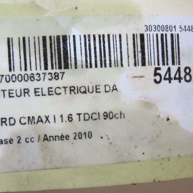 Moteur electrique de direction assistée occasion FORD CMAX I Phase 2 03-2007->09-2010 1.6 TDCI 90ch 1736876 6