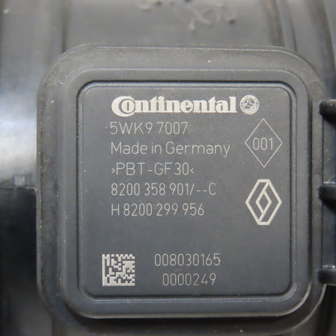 Debimetre air occasion RENAULT MODUS Phase 2 01-2008->12-2012 1.5 DCI 85ch 8200358901 5