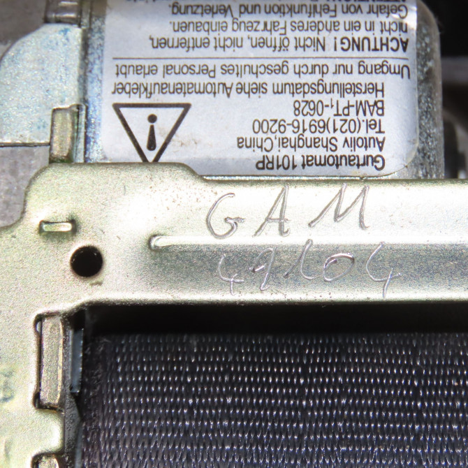 Ceinture avant gauche occasion KIA SPORTAGE II Phase 1 09-2004->11-2007 2.0 CRDI 140ch 888101F200EZ 2