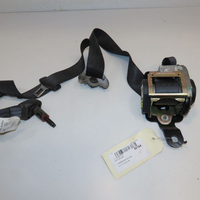 Ceinture avant droite occasion KIA SPORTAGE II Phase 1 09-2004->11-2007 2.0 CRDI 140ch 888201F200WK 1