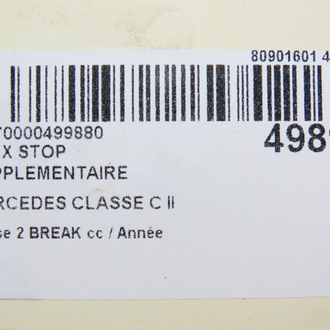 Feux stop supplementaire occasion MERCEDES CLASSE C II Phase 1 04-1995->04-1999 C220CDI 150ch 2038201556 6