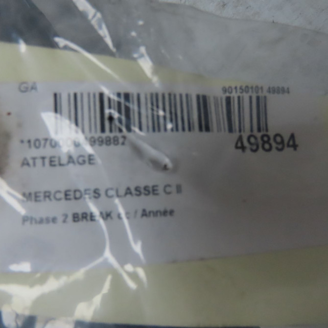 Attelage occasion MERCEDES CLASSE C II Phase 1 04-1995->04-1999 C220CDI 150ch 3