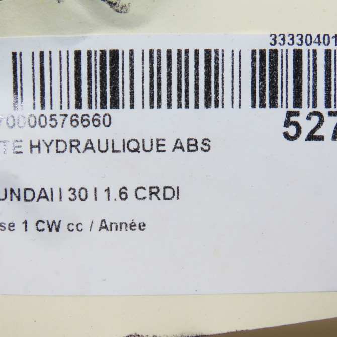Unité hydraulique ABS occasion HYUNDAI I 30 I Phase 1 04-1995->04-1999 1.6 CRDI 115ch 589202L500 7