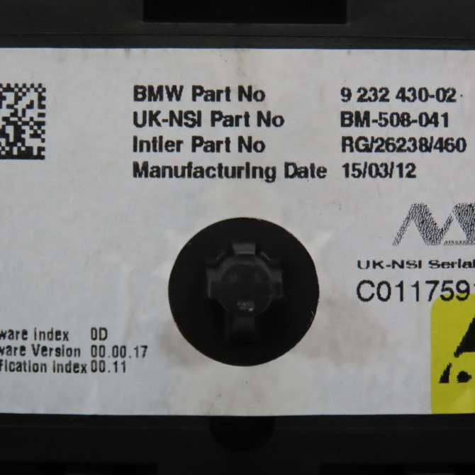 Compteur occasion MINI MINI II phase 2 08-2010->... 62109232430 4