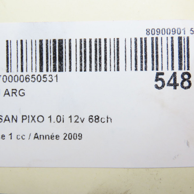 Feu arrière gauche occasion NISSAN PIXO Phase 1 05-2009->... 1.0i 12v 68ch 265554A00G 5