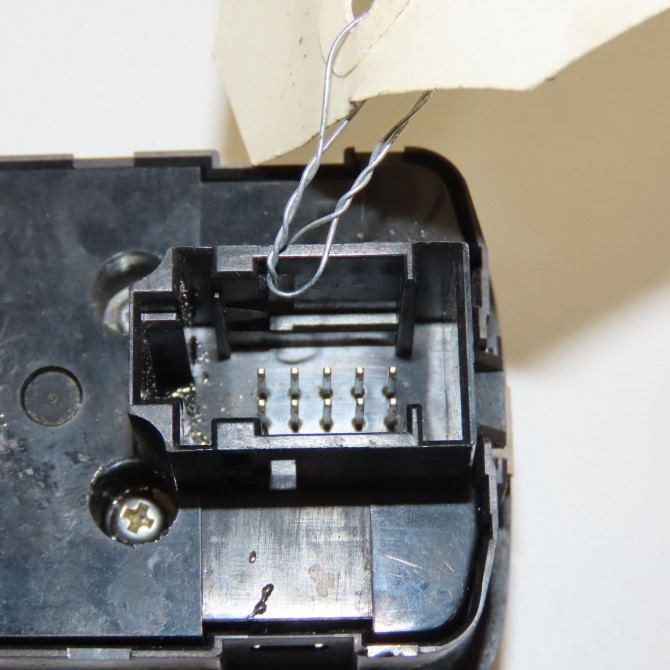 Commande lève-glace porte avant gauche occasion OPEL VECTRA III Phase 2 10-2005->06-2007 1.9 CDTI 120ch 13227050 3