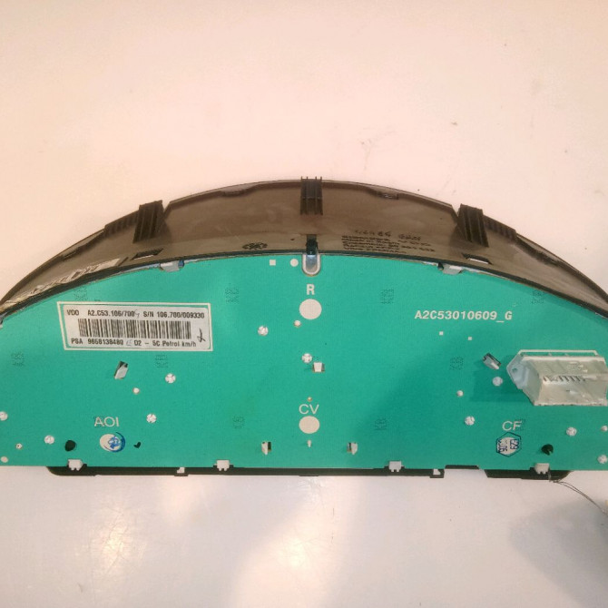 Compteur occasion PEUGEOT 407 610393 2