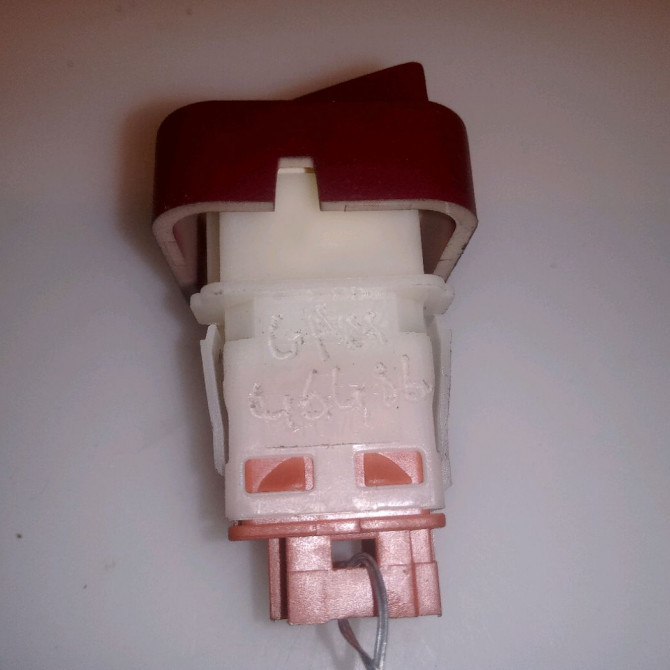 Bouton de warning occasion PEUGEOT 407 6554EA 4