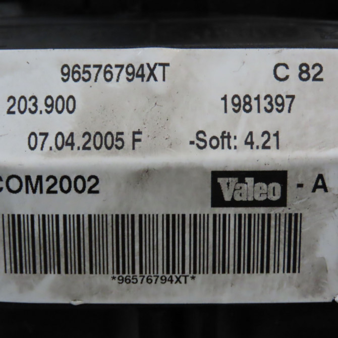 Bloc commodos occasion PEUGEOT 1007 Phase 1 04-2005->12-2010 1.4 HDI 6242N0 6