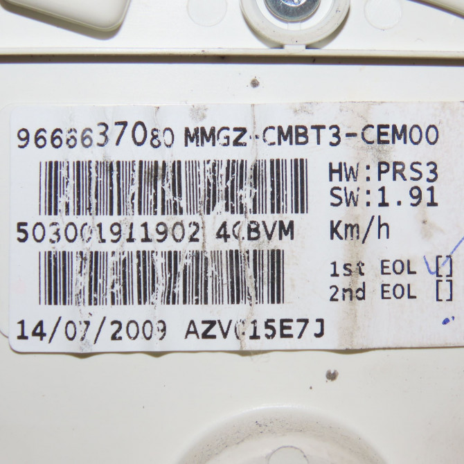 Compteur occasion PEUGEOT 206 + Phase 1 03-2009->05-2013 1.4 HDI 70ch 6103HL 4