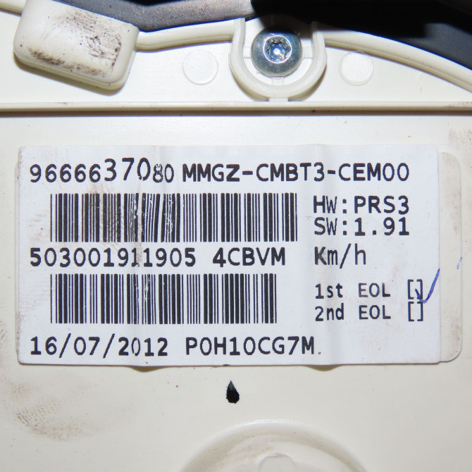 Compteur occasion PEUGEOT 206 + Phase 1 03-2009->05-2013 1.4 HDI 70ch 6103HL 4