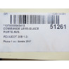COMMANDE LEVE-GLACE PORTE AVG