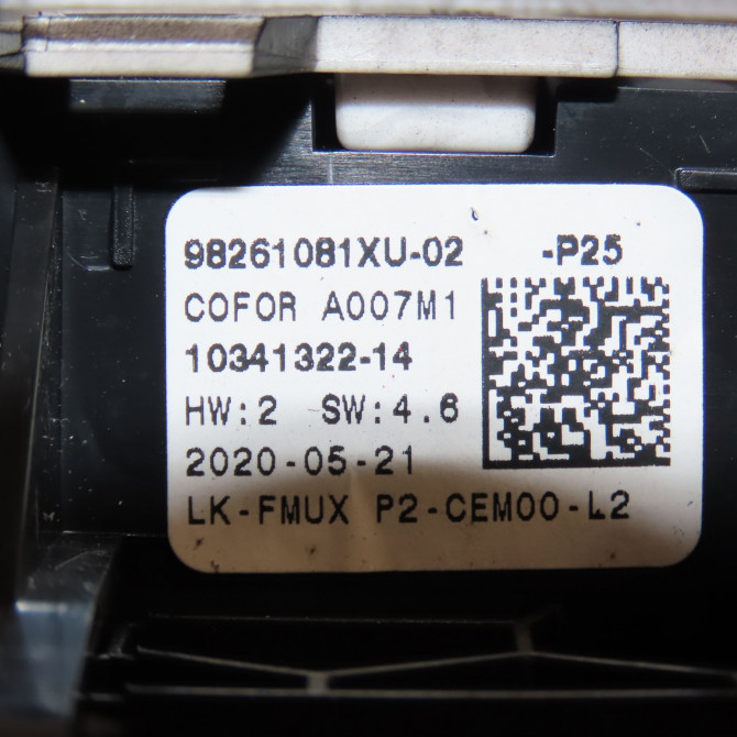 Commande de chauffage occasion 4