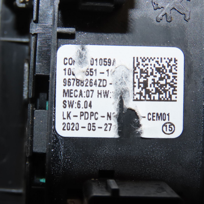 Commande lève-glace porte avant gauche occasion  96788264ZD 5