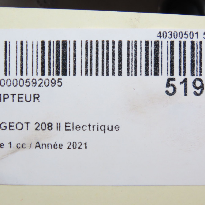 Compteur occasion  9835846380 6