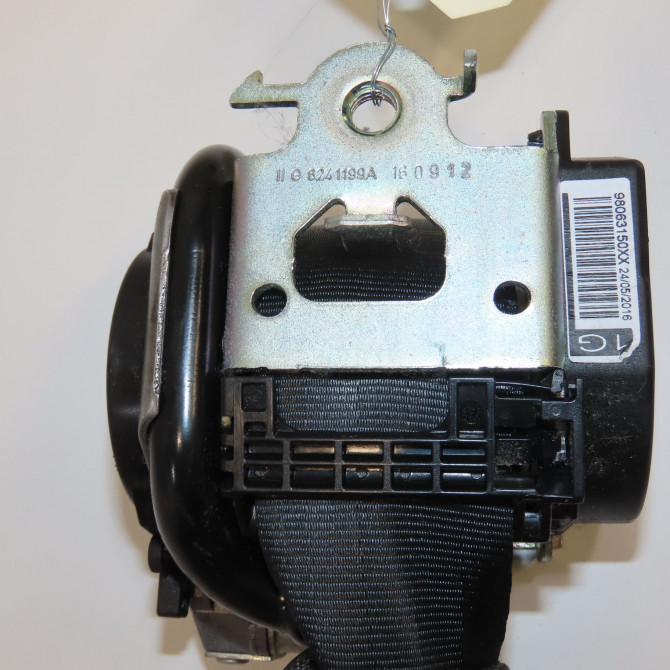 Ceinture avant gauche occasion PEUGEOT 2008 Phase 1 01-2013->... 1.2i PURETECH 110ch 98063150XX 3