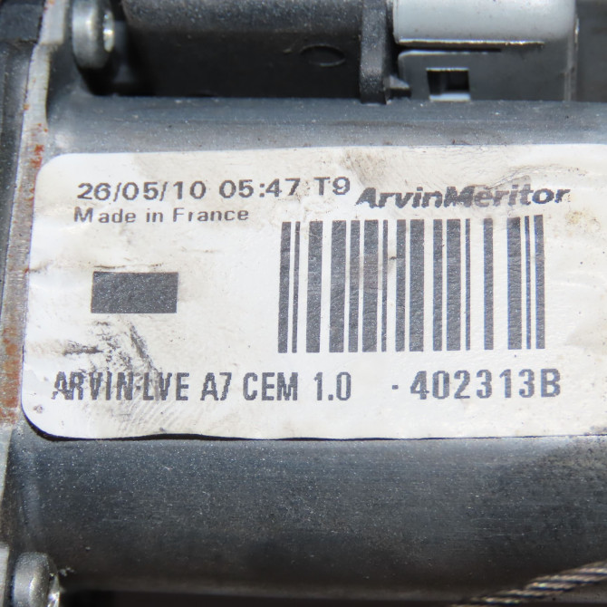 Mecanisme+moteur leve-glace avg occasion PEUGEOT 207 Phase 1 04-2006->06-2013 1.4 HDI 70ch 9221FS 5