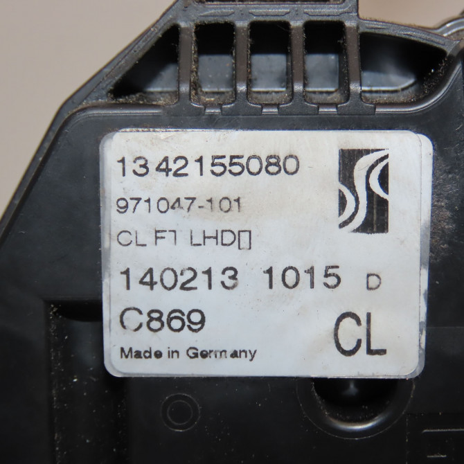 Serrure porte avg occasion PEUGEOT 207 Phase 1 04-2006->06-2013 1.4i 75ch 9135V6 6