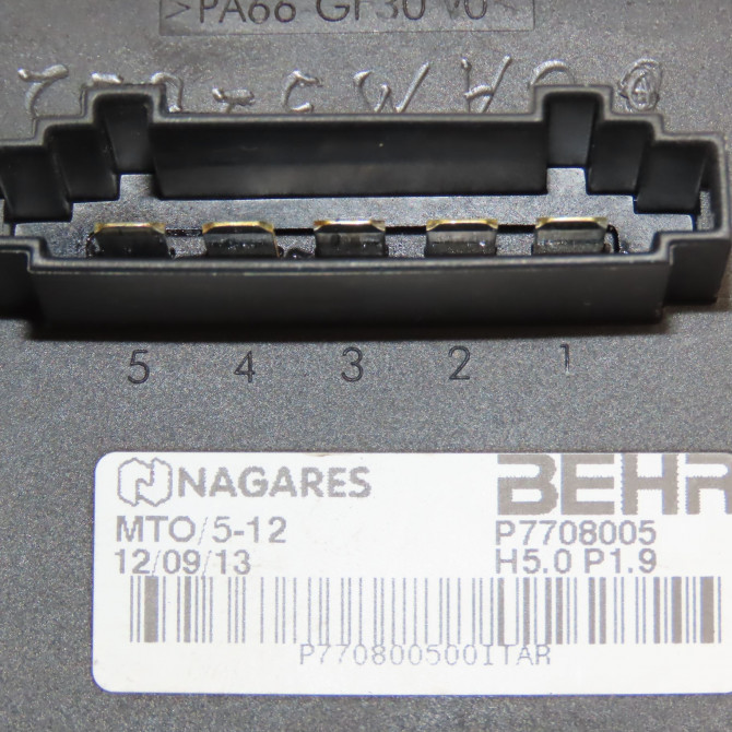 Resistance de chauffage occasion PEUGEOT 3008 I Phase 2 11-2013->... 1.6 HDI 115ch 6436G1 3