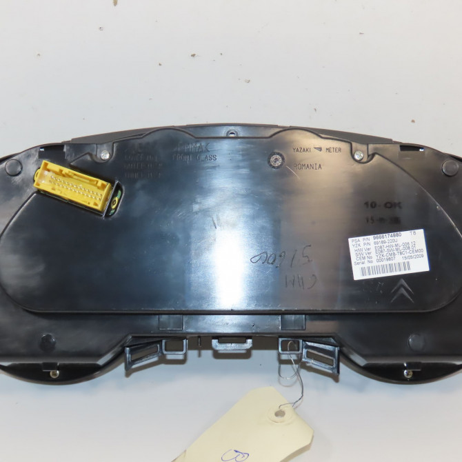 Compteur occasion PEUGEOT 3008 I Phase 1 04-2009->12-2013 9810462680 2