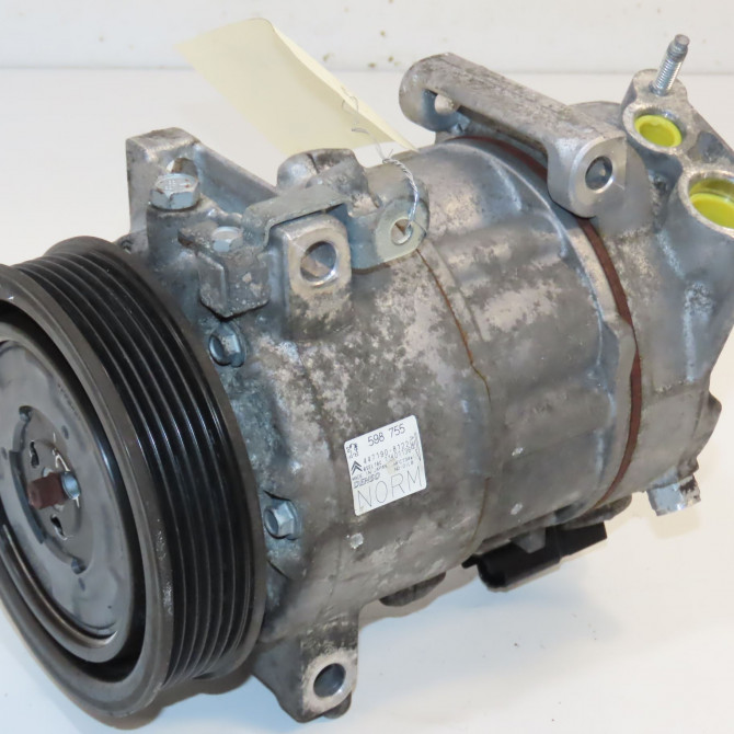 Compresseur air conditionne occasion PEUGEOT 3008 I Phase 1 04-2009->12-2013 648740 1