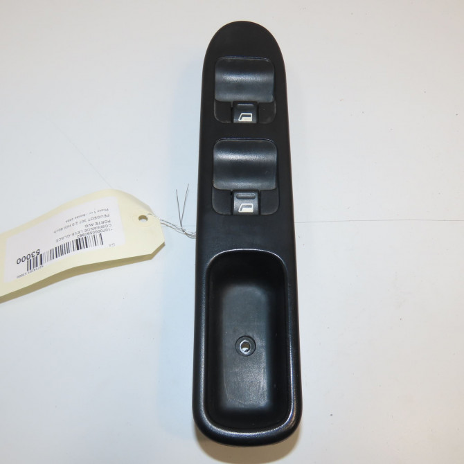 Commande lève-glace porte avant gauche occasion PEUGEOT 307 Phase 1 04-2001->06-2005 2.0 HDI 90ch 6554E4 1