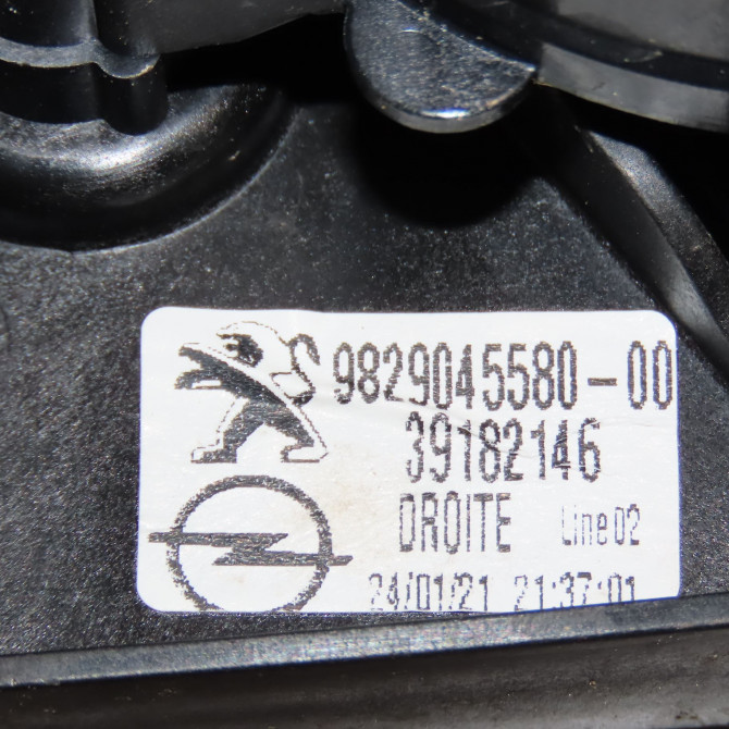 Mecanisme+moteur leve-glace ard occasion  9829045580 4