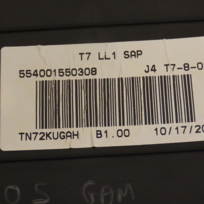 Compteur occasion PEUGEOT 308 I Phase 1 09-2007->03-2011 1.6 VTI 16v 120ch 9806132380 2
