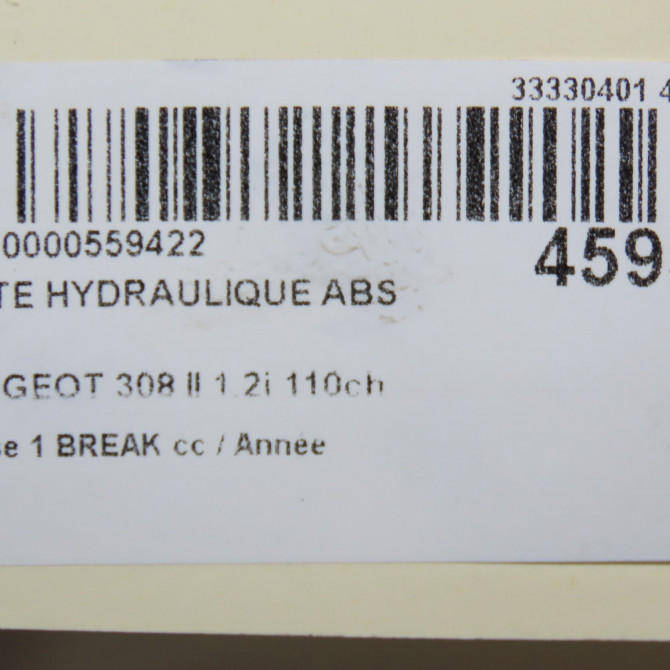 Unité hydraulique ABS occasion  1616384280 6
