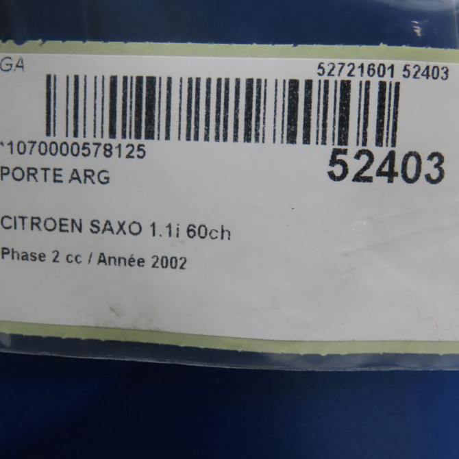 Porte arrière gauche occasion CITROEN SAXO Phase 2 09-1999->12-2004 1.1i 60ch 900672 4