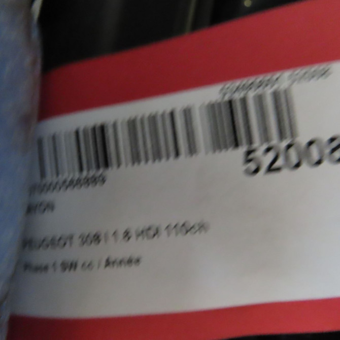 Hayon occasion PEUGEOT 308 I Phase 1 SW 05-2008->03-2011 1.6 HDI 110ch 8701AG 6