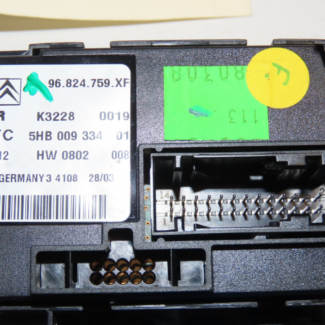 Commande de chauffage occasion PEUGEOT 407 Phase 1 04-2004->07-2008 2.0 HDI 136ch 6452J5 4