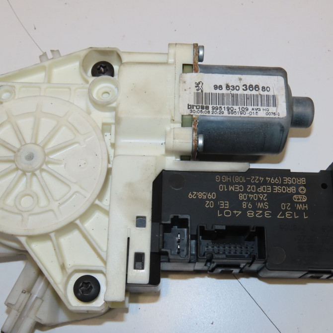 Mecanisme+moteur leve-glace avg occasion PEUGEOT 407 Phase 1 04-2004->07-2008 2.0 HDI 136ch 9221Q6 3