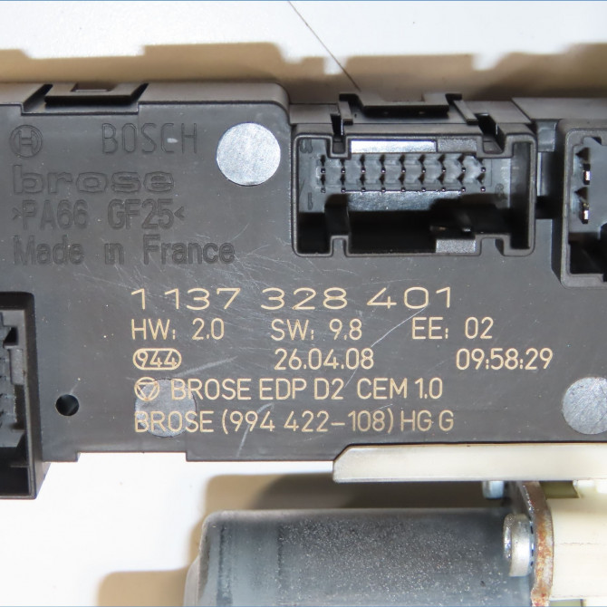 Mecanisme+moteur leve-glace avg occasion PEUGEOT 407 Phase 1 04-2004->07-2008 2.0 HDI 136ch 9221Q6 4
