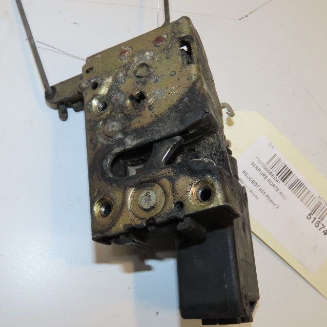 Serrure porte avg occasion PEUGEOT 405 Phase 2 07-1992->06-1996 913576 1