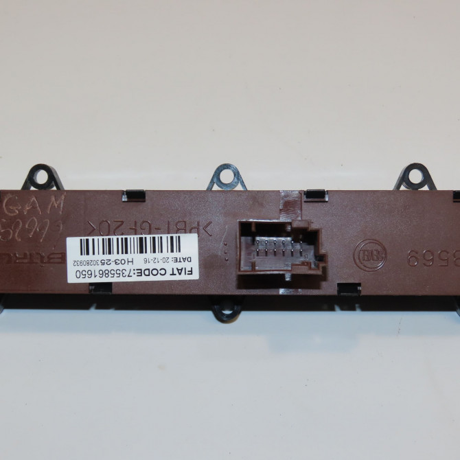 Bouton de warning occasion PEUGEOT BOXER III Phase 1 04-1995->04-1999 2.2 HDI 130ch 1612506680 2