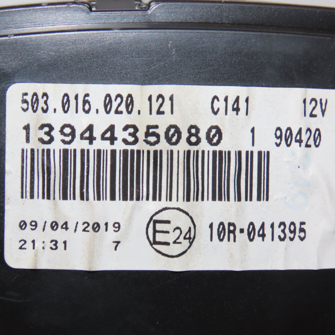 Compteur occasion CITROEN JUMPER III Phase 2 06-2014->... 2.0 HDI 130ch 1617438580 4